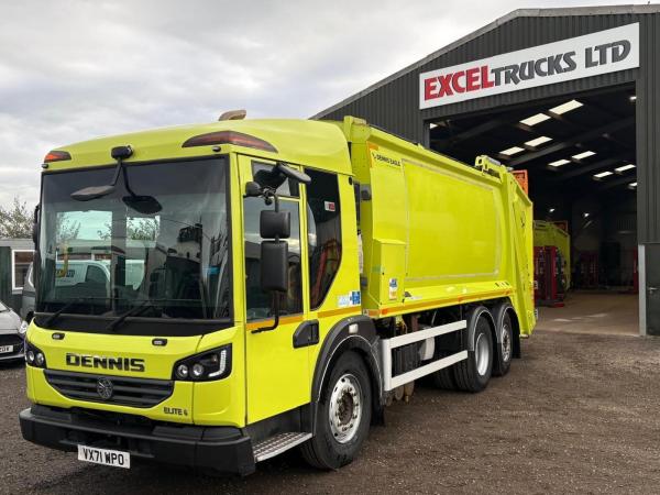 71 reg Dennis Elite 6 26t 6x2 Narrow rear steer